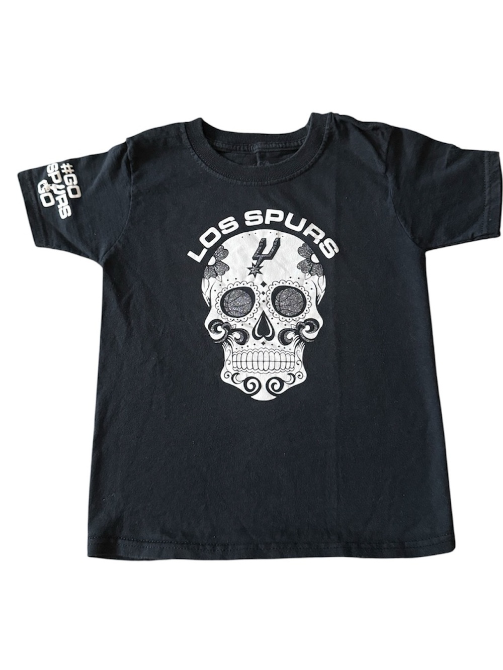 Kids San Antonio Spurs Black Sugar Los Spurs Shirt